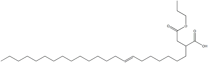2-(7-Docosenyl)succinic acid 1-hydrogen 4-propyl ester Structure