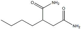 Hexane-1,2-dicarboxamide Structure