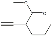 1-Hexyne-3-carboxylic acid methyl ester 구조식 이미지