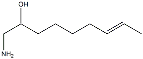 1-Amino-7-nonen-2-ol Structure