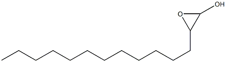 1,2-Epoxytetradecan-1-ol 구조식 이미지