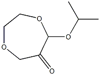 5-Isopropoxy-1,4-dioxepan-6-one Structure