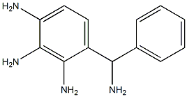 (2,3,4-Triaminophenyl)phenylmethanamine Structure