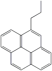 4-Propylpyrene Structure