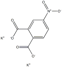 4-Nitrophthalic acid dipotassium salt 구조식 이미지