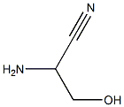 2-Amino-3-hydroxypropiononitrile 구조식 이미지