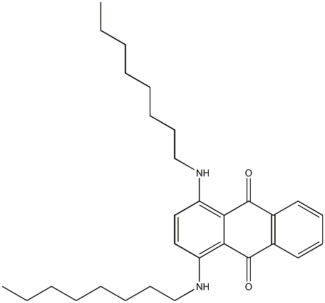 1,4-Bis(octylamino)anthraquinone 구조식 이미지