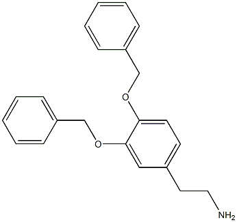 3,4-Bis(benzyloxy)phenethylamine 구조식 이미지