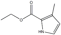 3-Methyl-1H-pyrrole-2-carboxylic acid ethyl ester Structure