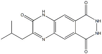 3-(2-Methylpropyl)pyridazino[4,5-g]quinoxaline-2,6,9(1H,7H,8H)-trione Structure