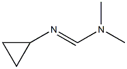 N1,N1-Dimethyl-N2-cyclopropylformamidine Structure