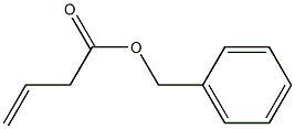 3-Butenoic acid phenylmethyl ester Structure