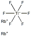Rubidium hexafluorotitanate(IV) Structure