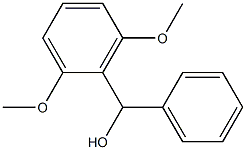 (2,6-Dimethoxyphenyl)phenylmethanol 구조식 이미지