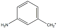 3-Aminobenzyl cation 구조식 이미지