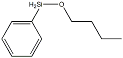 Butoxyphenylsilane 구조식 이미지