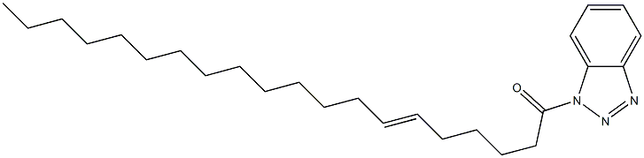 1-(6-Icosenoyl)-1H-benzotriazole 구조식 이미지