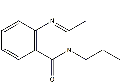 2-Ethyl-3-propylquinazolin-4(3H)-one 구조식 이미지