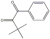 3,3-Dimethyl-1-phenyl-1,2-butanedione 구조식 이미지