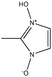 2-Methyl-3-hydroxy-1H-imidazole-3-ium-1-olate Structure