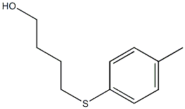 4-[(4-Methylphenyl)thio]-1-butanol Structure