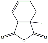 1,2,5,6-Tetrahydro-1-methylphthalic anhydride 구조식 이미지