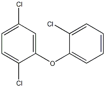2,5-Dichlorophenyl 2-chlorophenyl ether Structure