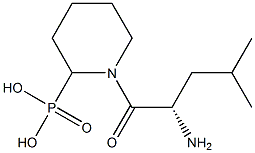 [1-(L-Leucyl)piperidin-2-yl]phosphonic acid 구조식 이미지