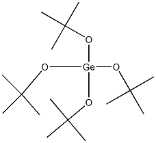 Tetra-tert-butoxygermane Structure