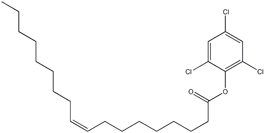 (9Z)-9-Octadecenoic acid 2,4,6-trichlorophenyl ester 구조식 이미지