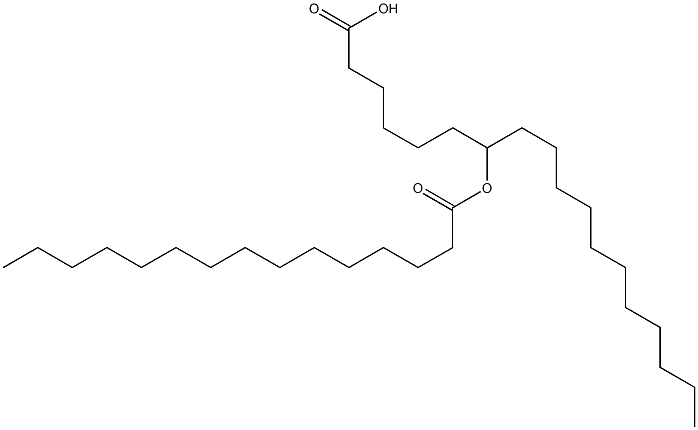 7-Pentadecanoyloxyoctadecanoic acid Structure