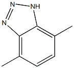 4,7-Dimethyl-1H-benzotriazole 구조식 이미지