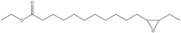 12,13-Epoxypentadecanoic acid ethyl ester Structure