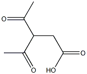 3-Acetyl-4-oxopentanoic acid Structure