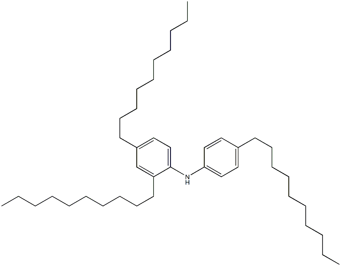 4,2',4'-Trisdecyl[iminobisbenzene] 구조식 이미지