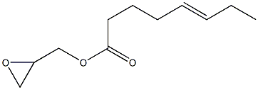 5-Octenoic acid glycidyl ester 구조식 이미지