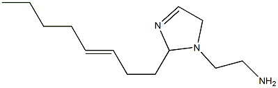 1-(2-Aminoethyl)-2-(3-octenyl)-3-imidazoline Structure