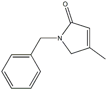 1-Benzyl-4-methyl-3-pyrrolin-2-one 구조식 이미지