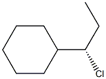 (-)-[(S)-1-Chloropropyl]cyclohexane Structure