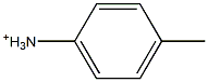 (4-Methylphenyl) ammonium Structure