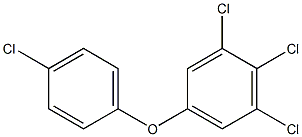 3,4,5-Trichlorophenyl 4-chlorophenyl ether 구조식 이미지