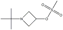 1-tert-Butylazetidin-3-ol methanesulfonate 구조식 이미지