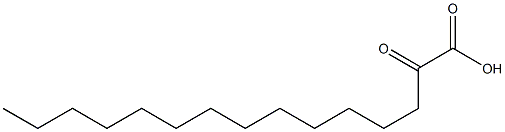 2-Oxopentadecanoic acid 구조식 이미지