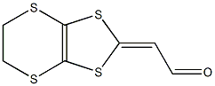 2-(2-Oxoethylidene)-5,6-dihydro-1,3-dithiolo[4,5-b][1,4]dithiin 구조식 이미지