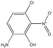 2-Amino-5-chloro-6-nitrophenol Structure