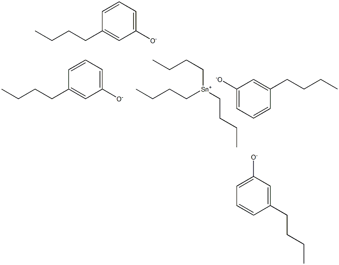 Tributyltin(IV)3-butylphenolate 구조식 이미지