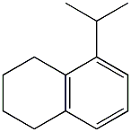 1,2,3,4-Tetrahydro-5-isopropylnaphthalene 구조식 이미지