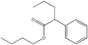 2-Phenylpentanoic acid butyl ester 구조식 이미지