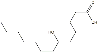 6-Hydroxytridecanoic acid Structure