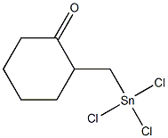 2-[(Trichlorostannyl)methyl]cyclohexan-1-one 구조식 이미지